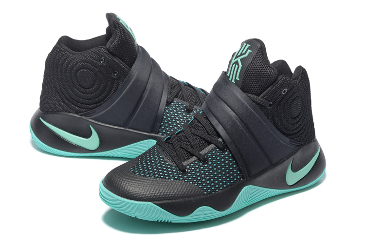 Nike Kyrie 2 Black Light Green Basketball Shoes - Click Image to Close